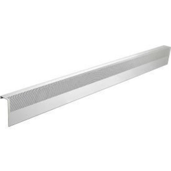 Buss General Partner Co Ltd Baseboarders® Basic Series 6 ft Steel Easy Slip-on Baseboard Heater Cover, White BC001-72-WHT